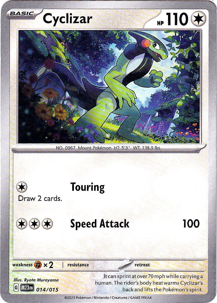 Cyclizar (014/015) [McDonald's Promos: 2023 Collection] | Good Games Cannington