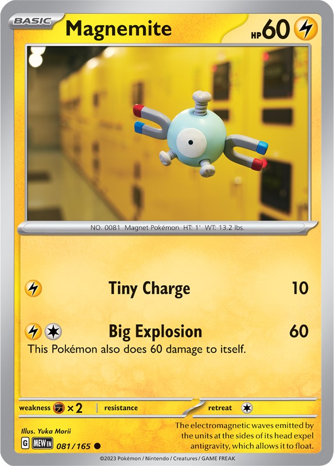 Magnemite (081/165) [Scarlet & Violet 151] | Good Games Cannington