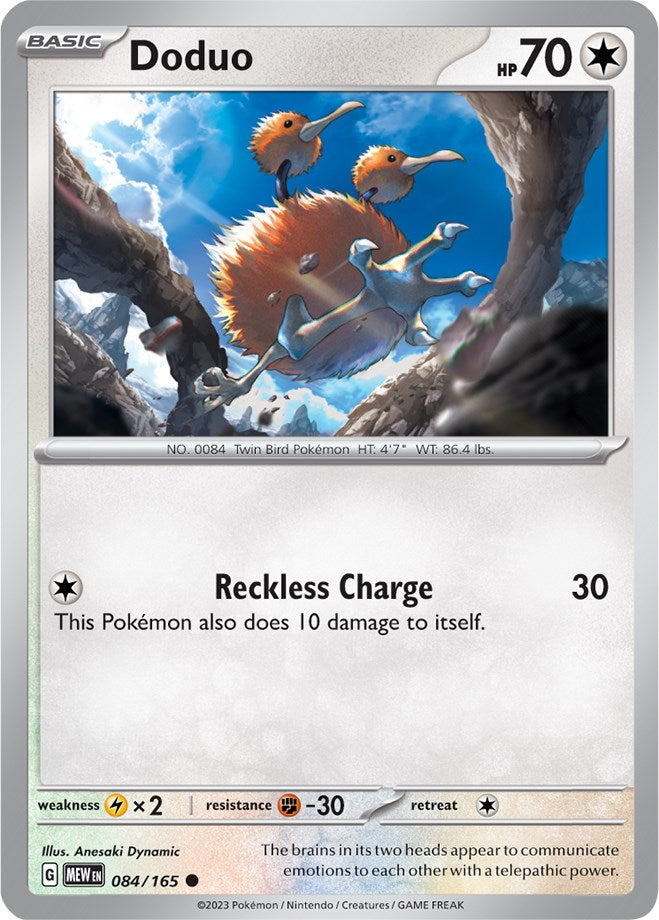 Doduo (084/165) [Scarlet & Violet 151] | Good Games Cannington