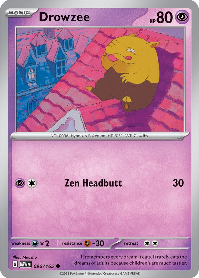 Drowzee (096/165) [Scarlet & Violet 151] | Good Games Cannington