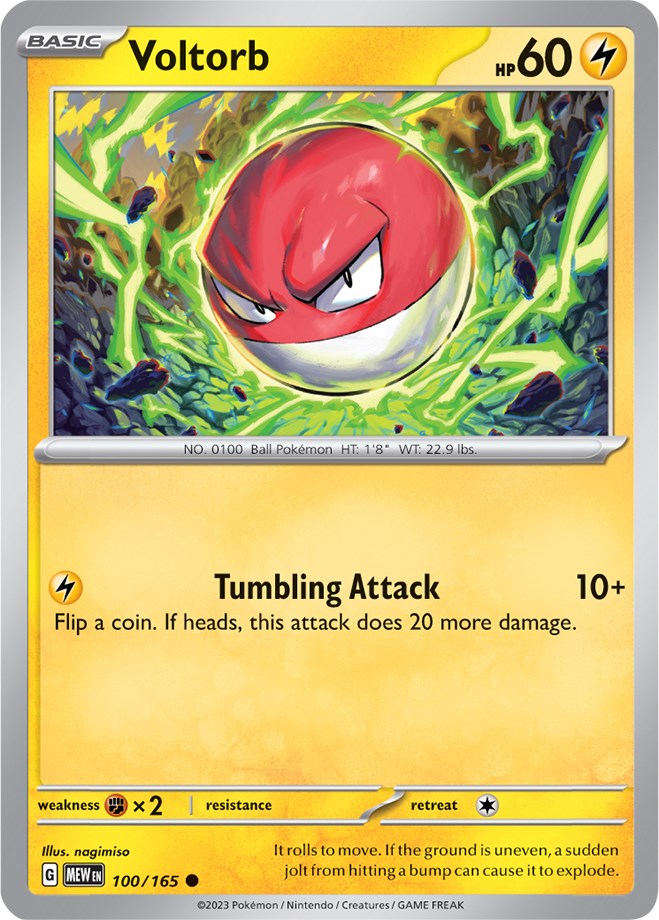 Voltorb (100/165) [Scarlet & Violet 151] | Good Games Cannington