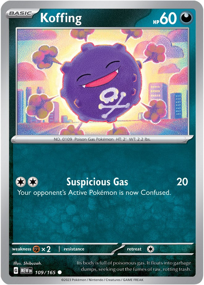 Koffing (109/165) [Scarlet & Violet 151] | Good Games Cannington
