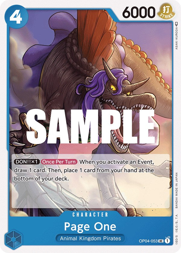 Page One [Kingdoms of Intrigue] | Good Games Cannington