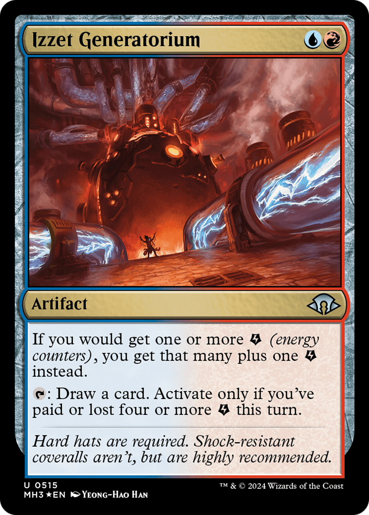 Izzet Generatorium (Ripple Foil) [Modern Horizons 3] | Good Games Cannington