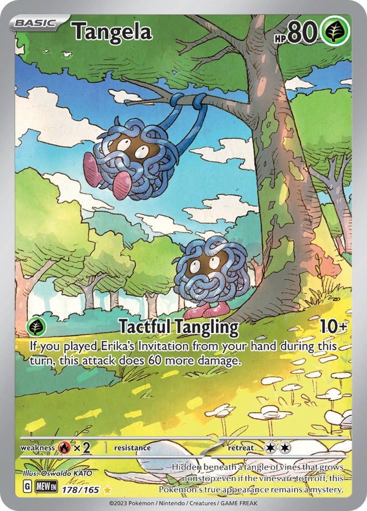 Tangela (178/165) [Scarlet & Violet 151] | Good Games Cannington