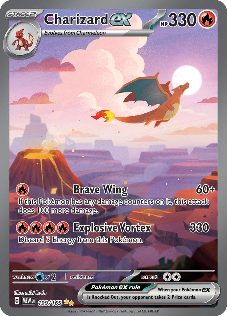 Charizard ex (199/165) [Scarlet & Violet 151] | Good Games Cannington