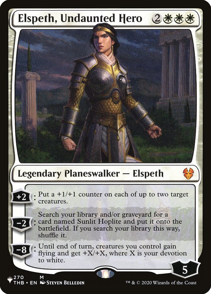 Elspeth, Undaunted Hero [The List] | Good Games Cannington