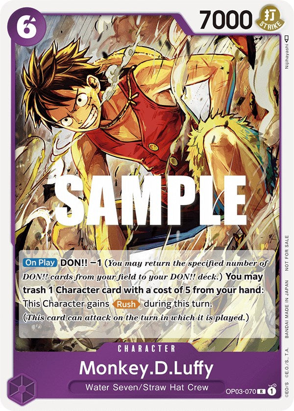 Monkey.D.Luffy (Dash Pack) [Kingdoms of Intrigue] | Good Games Cannington