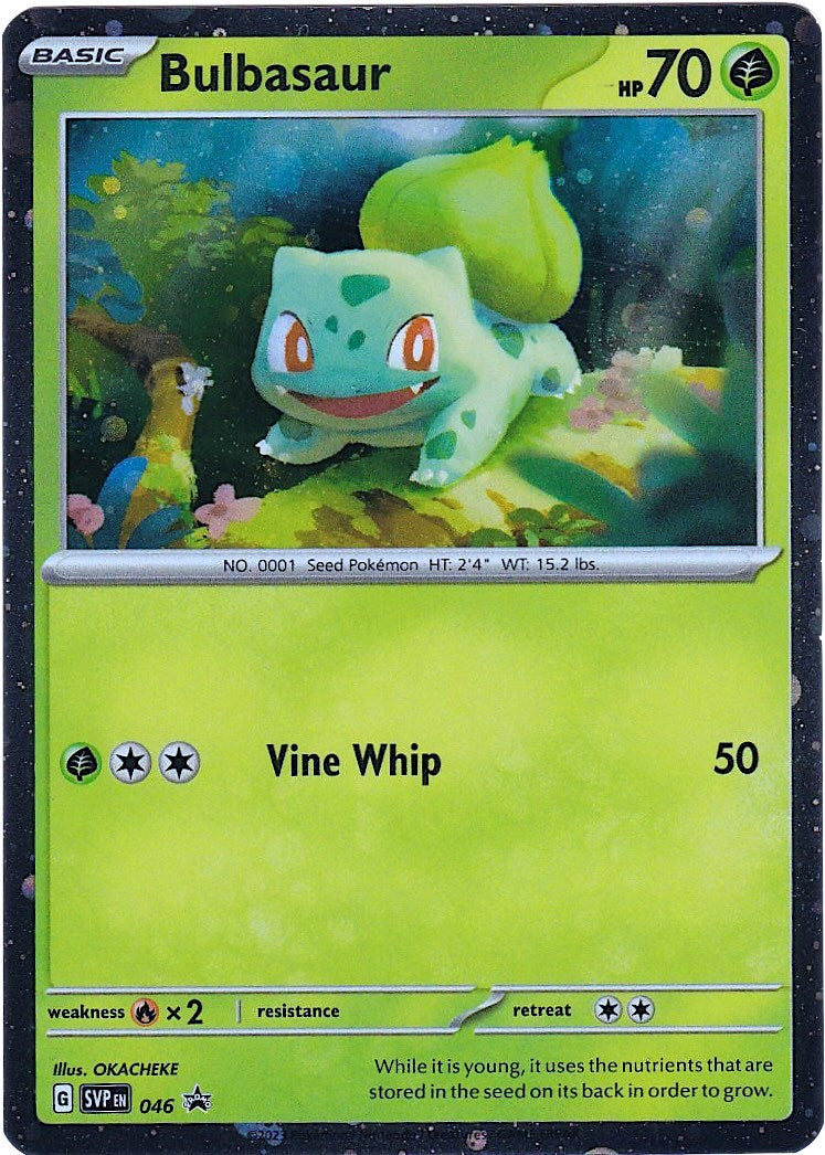 Bulbasaur (046) (Cosmos Holo) [Scarlet & Violet: Black Star Promos] | Good Games Cannington