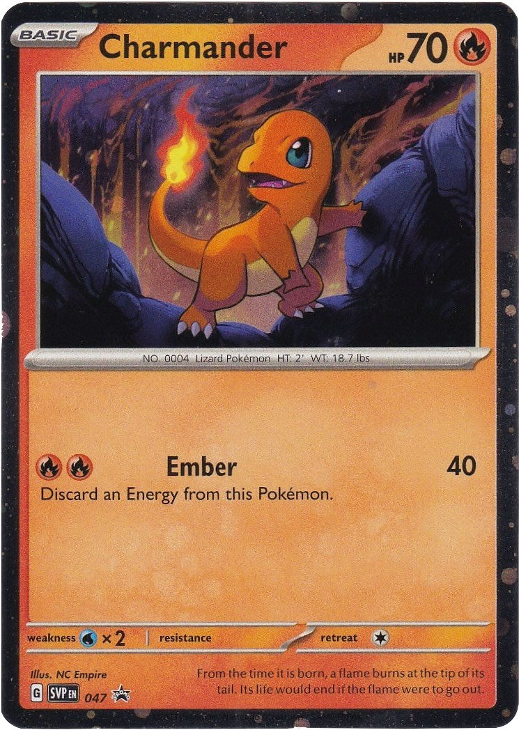 Charmander (047) (Cosmos Holo) [Scarlet & Violet: Black Star Promos] | Good Games Cannington