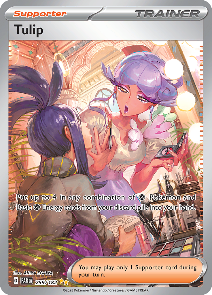 Tulip (259/182) [Scarlet & Violet: Paradox Rift] | Good Games Cannington