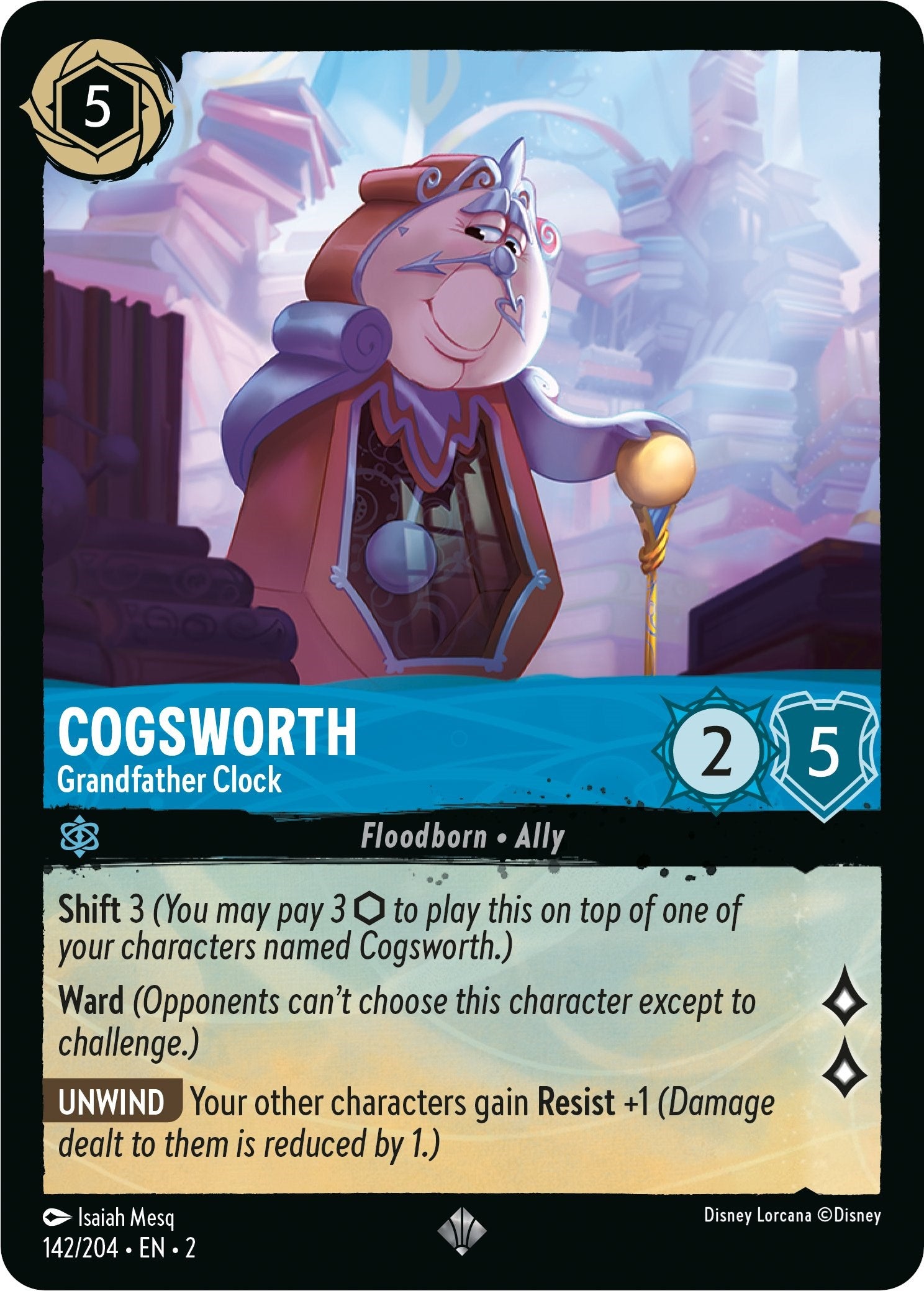 Cogsworth - Grandfather Clock (142/204) [Rise of the Floodborn] | Good Games Cannington