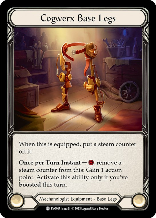 Cogwerx Base Legs [EVO017] (Bright Lights)  Cold Foil | Good Games Cannington