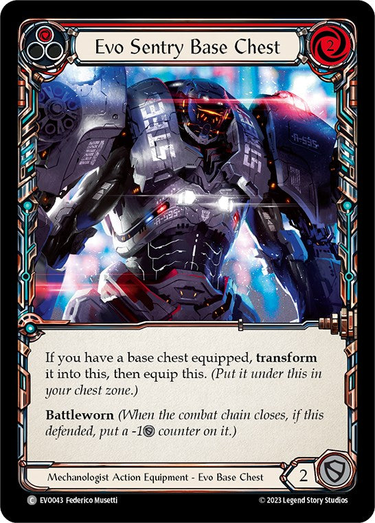 Evo Sentry Base Chest [EVO043] (Bright Lights) | Good Games Cannington