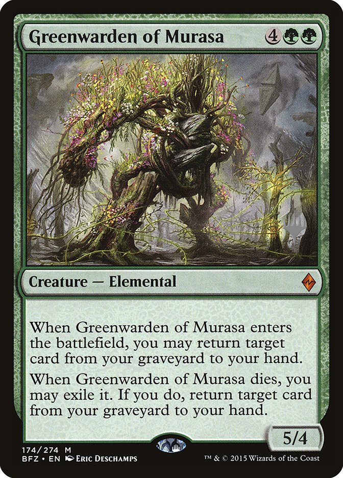 Greenwarden of Murasa (Promo Pack) [Battle for Zendikar Promos] | Good Games Cannington