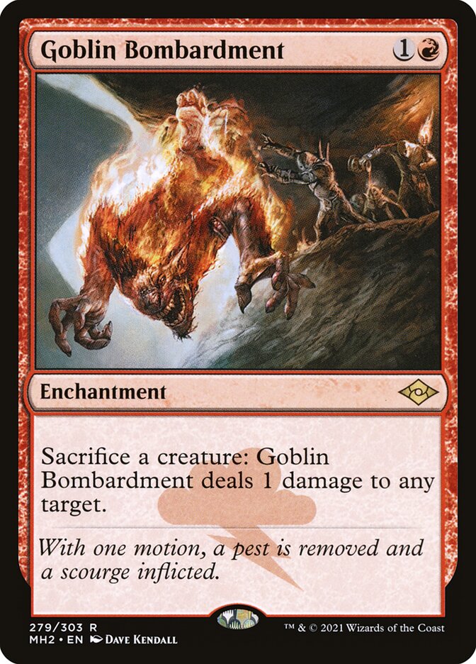 Goblin Bombardment 279 (Modern Horizons 2)  | Good Games Cannington