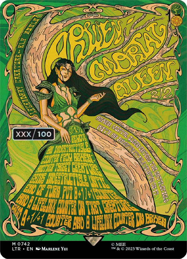 Arwen, Mortal Queen (Borderless Poster) (Serialized) [The Lord of the Rings: Tales of Middle-Earth] | Good Games Cannington