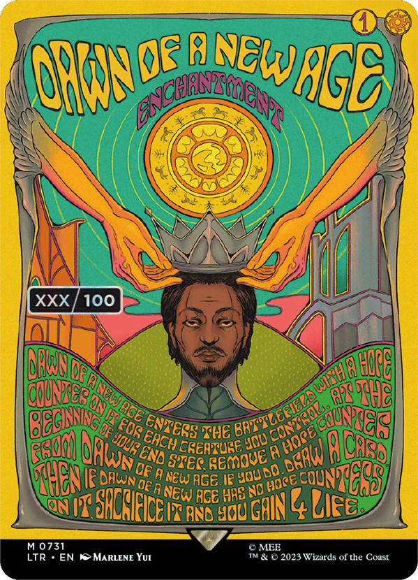 Dawn of a New Age (Borderless Poster) (Serialized) [The Lord of the Rings: Tales of Middle-Earth] | Good Games Cannington