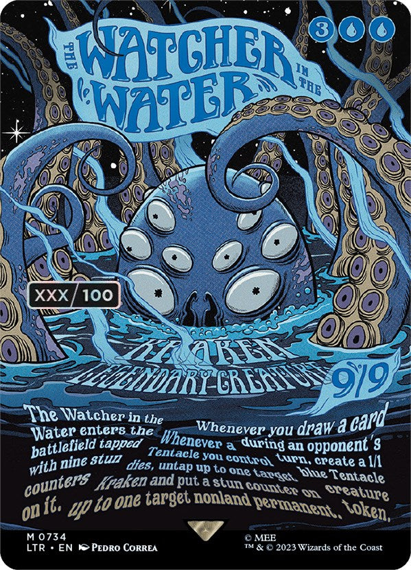 The Watcher in the Water (Borderless Poster) (Serialized) [The Lord of the Rings: Tales of Middle-Earth] | Good Games Cannington