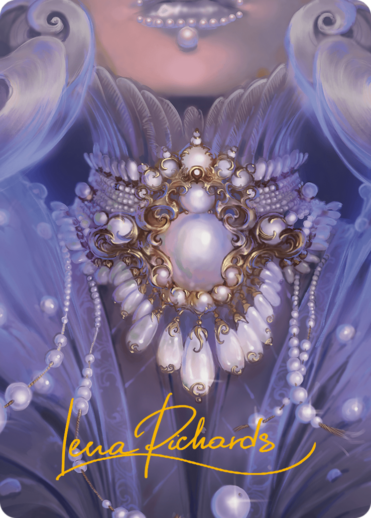 Pearl Medallion Art Card (Gold-Stamped Signature) [Modern Horizons 3 Art Series] | Good Games Cannington