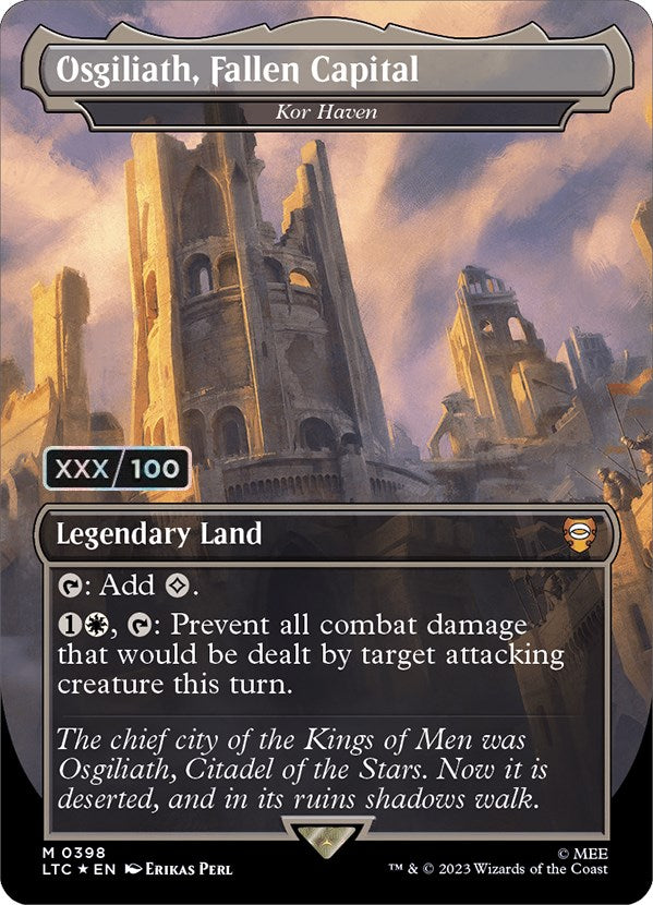 Osgiliath, Fallen Capital - Kor Haven (Serialized) [The Lord of the Rings: Tales of Middle-Earth Commander] | Good Games Cannington