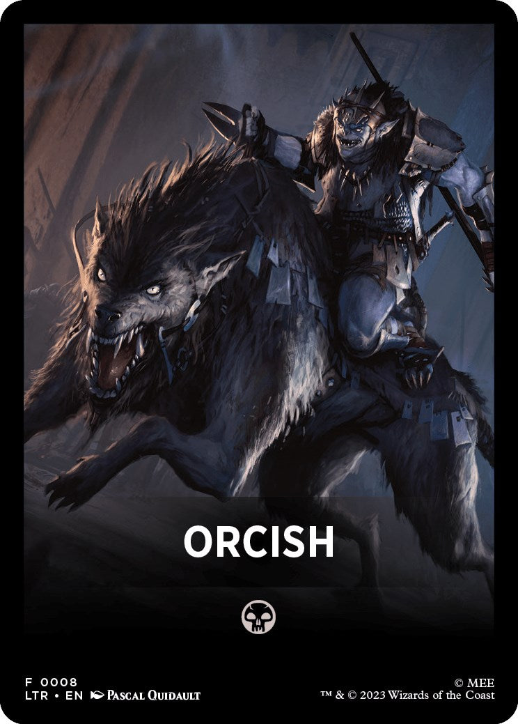 Orcish Theme Card [The Lord of the Rings: Tales of Middle-Earth] | Good Games Cannington