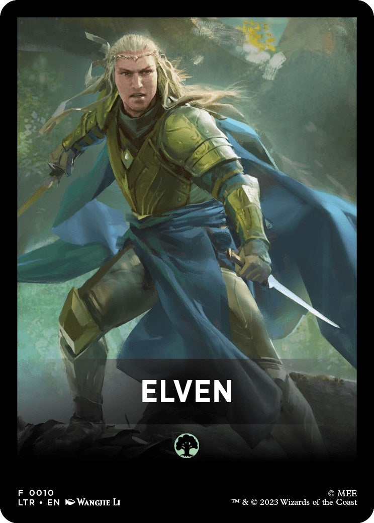 Elven Theme Card [The Lord of the Rings: Tales of Middle-Earth] | Good Games Cannington
