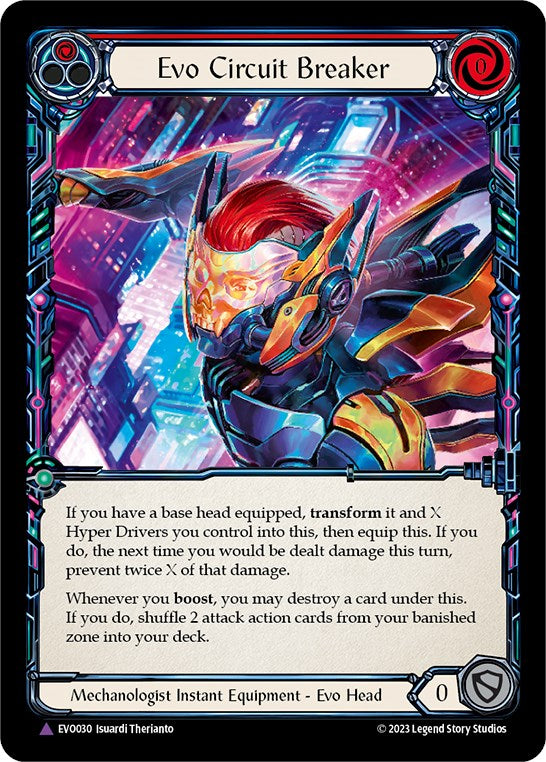 Evo Circuit Breaker (Marvel) [EVO030] (Bright Lights)  Cold Foil | Good Games Cannington