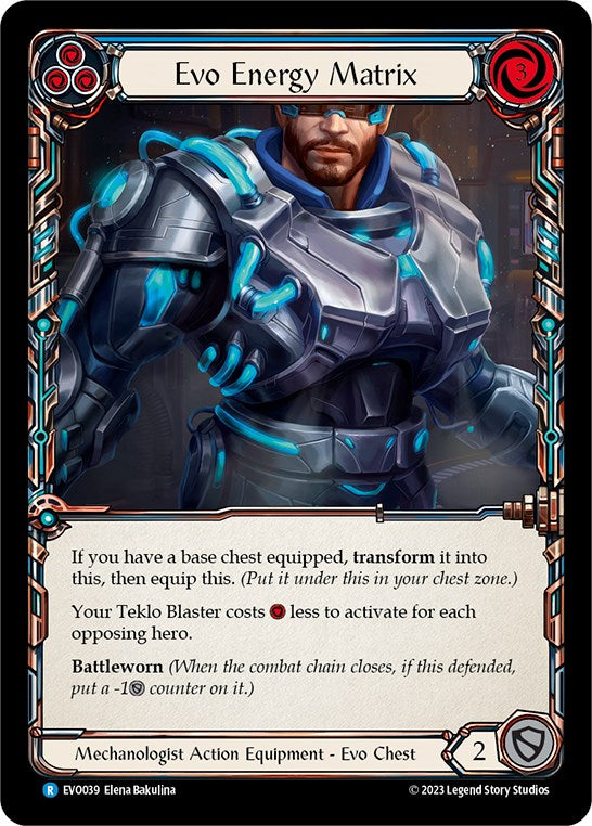 Evo Energy Matrix [EVO039] (Bright Lights)  Cold Foil | Good Games Cannington