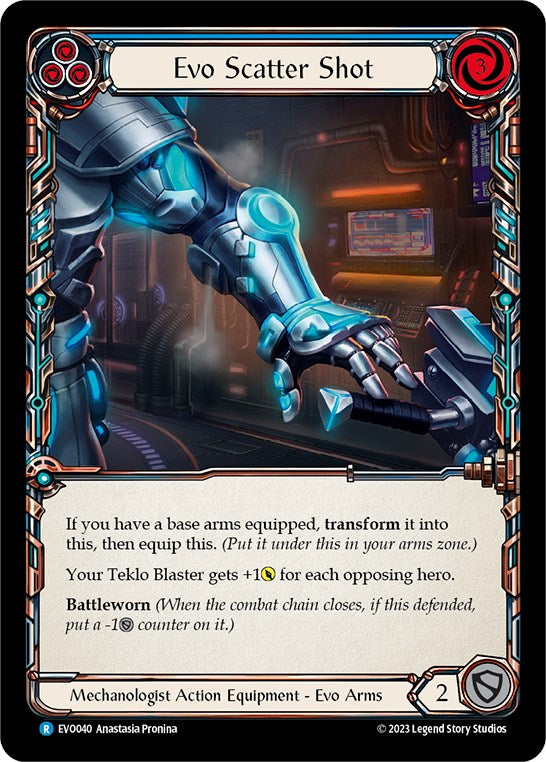 Evo Scatter Shot [EVO040] (Bright Lights)  Cold Foil | Good Games Cannington