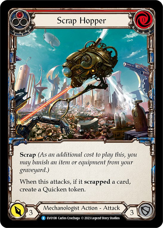 Scrap Hopper (Red) [EVO108] (Bright Lights) | Good Games Cannington