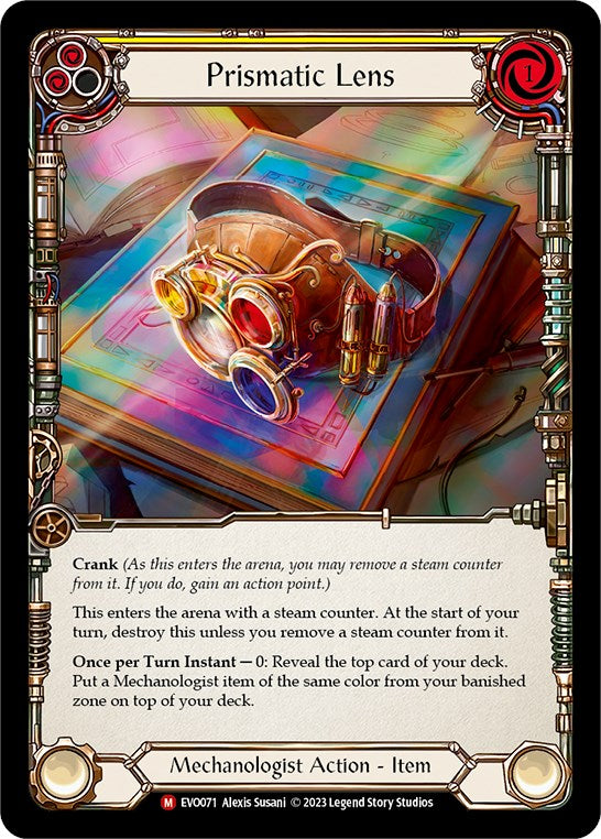 Prismatic Lens [EVO071] (Bright Lights)  Rainbow Foil | Good Games Cannington