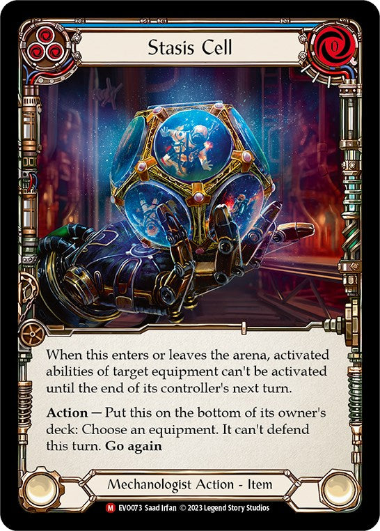 Stasis Cell [EVO073] (Bright Lights)  Rainbow Foil | Good Games Cannington