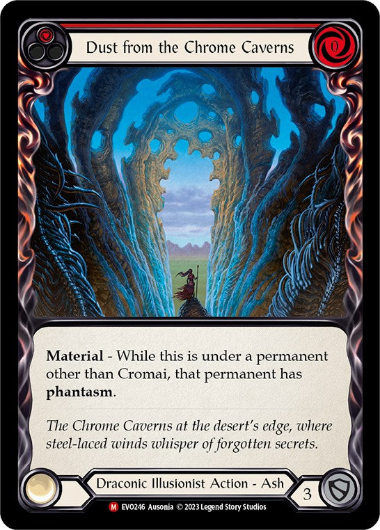Dust from the Chrome Caverns [EVO246] (Bright Lights)  Rainbow Foil | Good Games Cannington