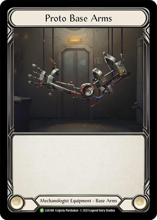 Proto Base Arms [LGS184] (Promo)  Cold Foil | Good Games Cannington