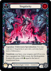 Singularity // Teklovossen, the Mechropotent (Cold Foil Marvel) [EVO010] (Bright Lights)  Cold Foil | Good Games Cannington