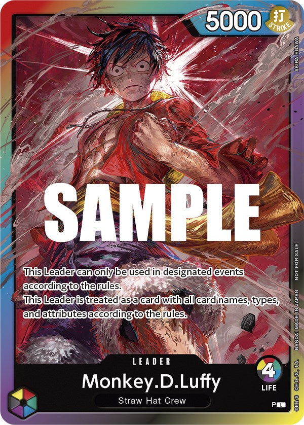 Monkey.D.Luffy (Leader Pack) (Sealed Battle 2023 Vol. 1) [One Piece Promotion Cards] | Good Games Cannington