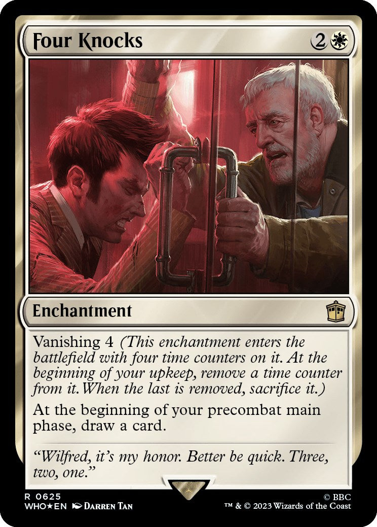Four Knocks (Surge Foil) [Doctor Who] | Good Games Cannington