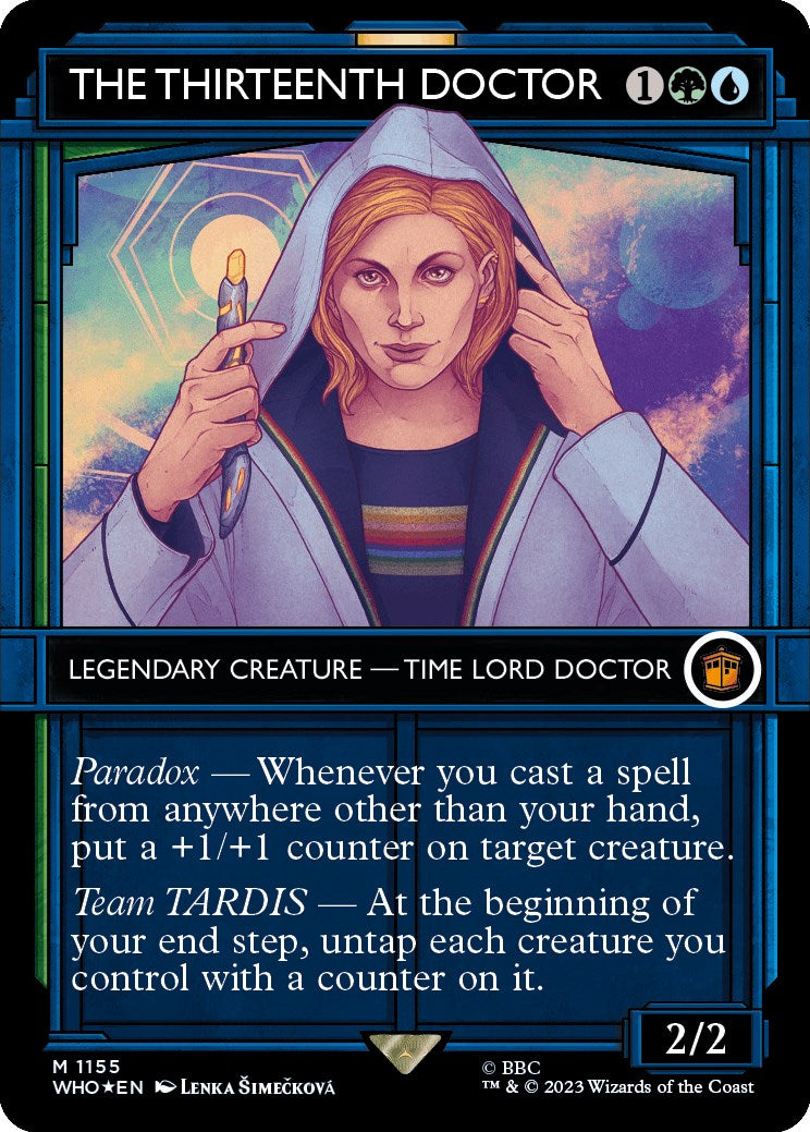 The Thirteenth Doctor (Showcase) (Surge Foil) [Doctor Who] | Good Games Cannington