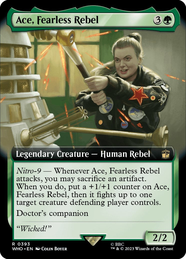 Ace, Fearless Rebel (Extended Art) [Doctor Who] | Good Games Cannington