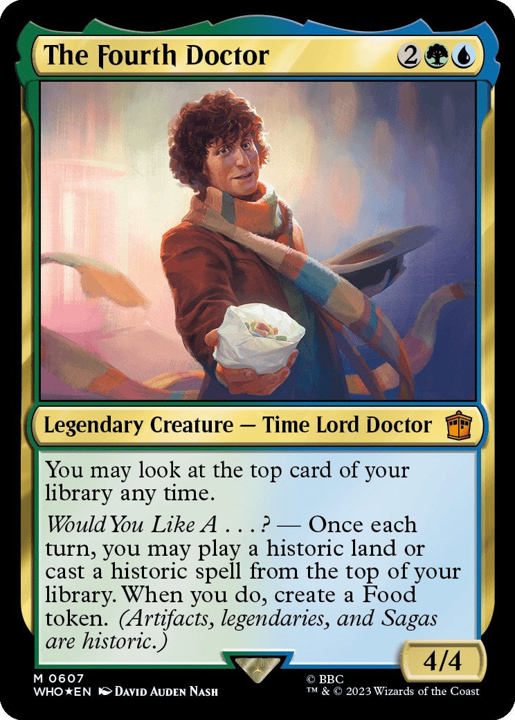 The Fourth Doctor (Surge Foil) [Doctor Who] | Good Games Cannington