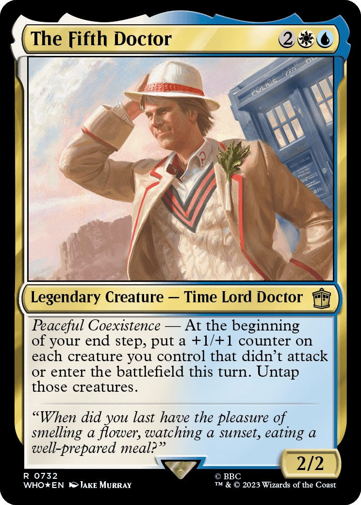 The Fifth Doctor (Surge Foil) [Doctor Who] | Good Games Cannington