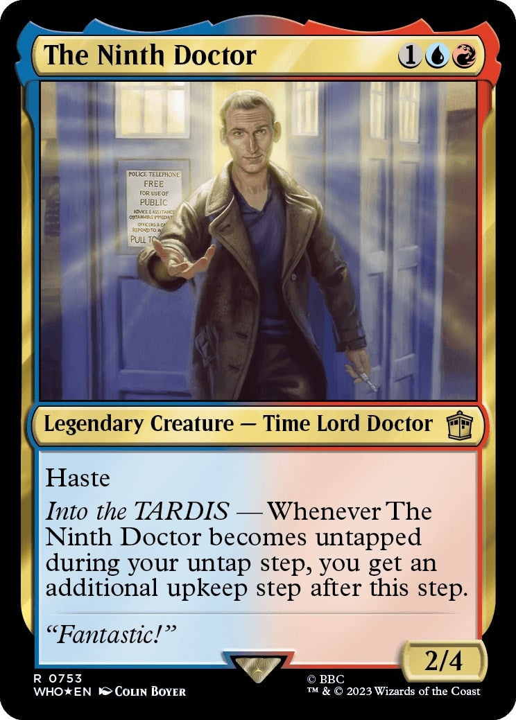 The Ninth Doctor (Surge Foil) [Doctor Who] | Good Games Cannington