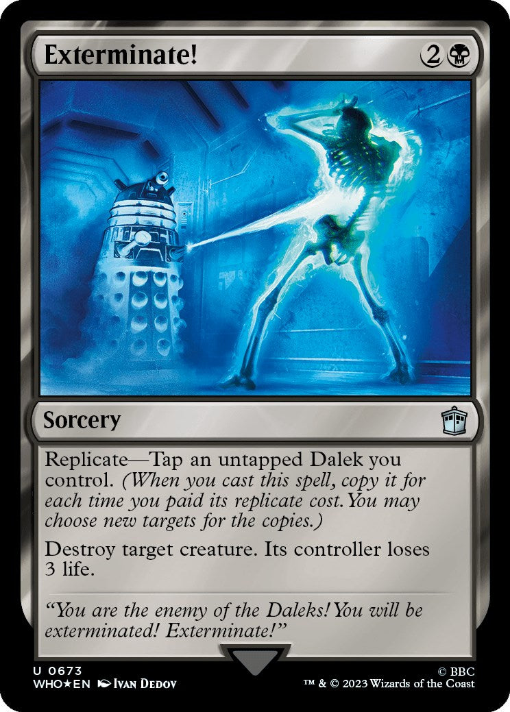 Exterminate! (Surge Foil) [Doctor Who] | Good Games Cannington
