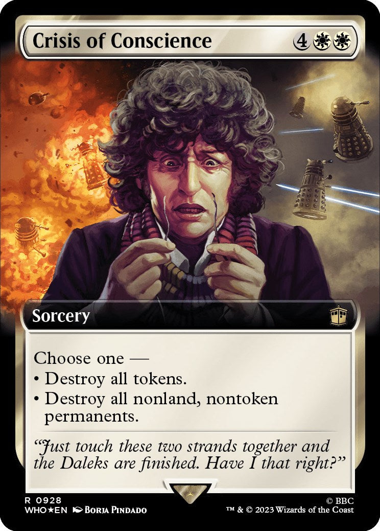 Crisis of Conscience (Extended Art) (Surge Foil) [Doctor Who] | Good Games Cannington