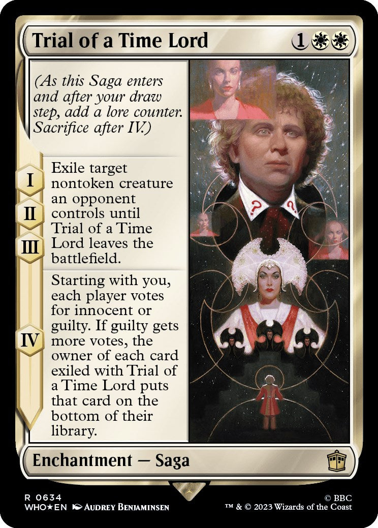 Trial of a Time Lord (Surge Foil) [Doctor Who] | Good Games Cannington
