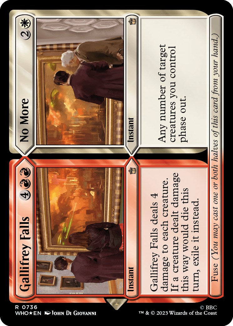 Gallifrey Falls // No More (Surge Foil) [Doctor Who] | Good Games Cannington