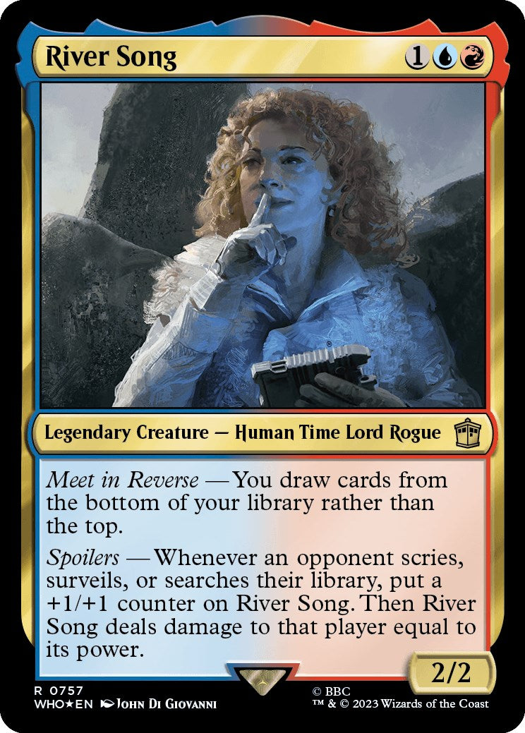 River Song (Surge Foil) [Doctor Who] | Good Games Cannington