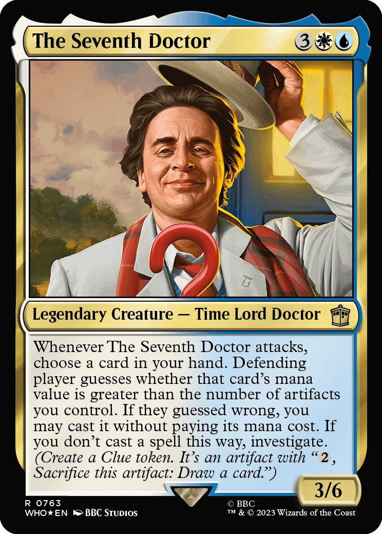 The Seventh Doctor (Surge Foil) [Doctor Who] | Good Games Cannington