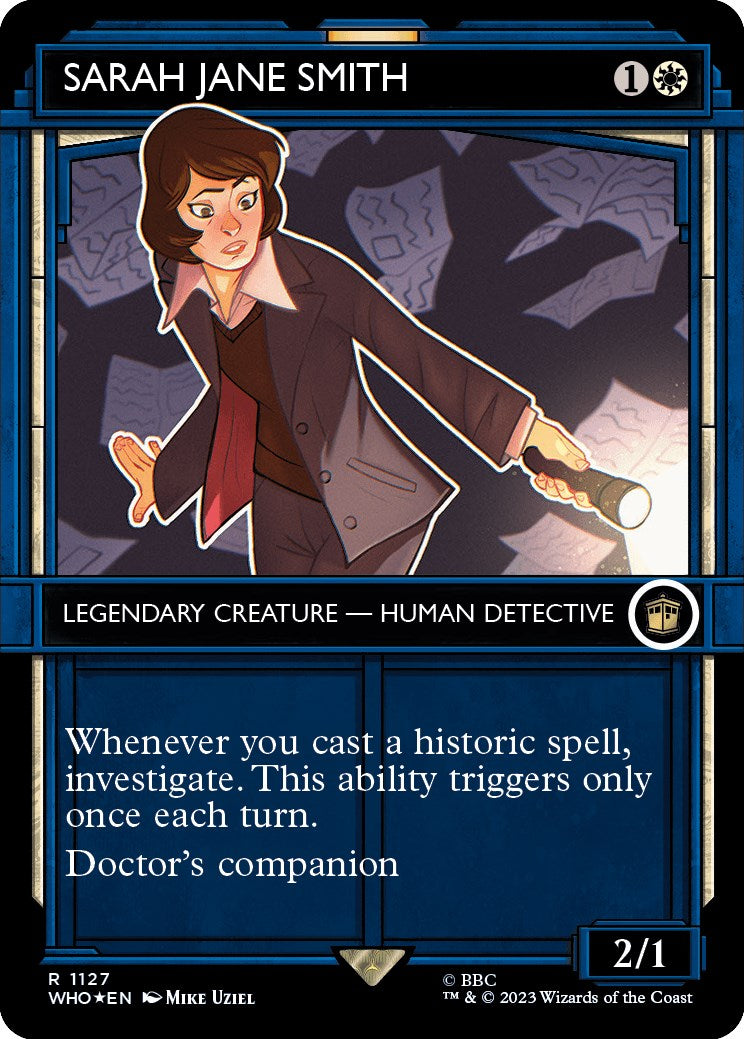 Sarah Jane Smith (Showcase) (Surge Foil) [Doctor Who] | Good Games Cannington